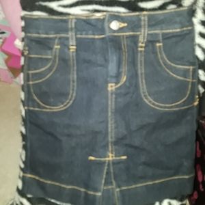 Girl's Adorable Denim skirt